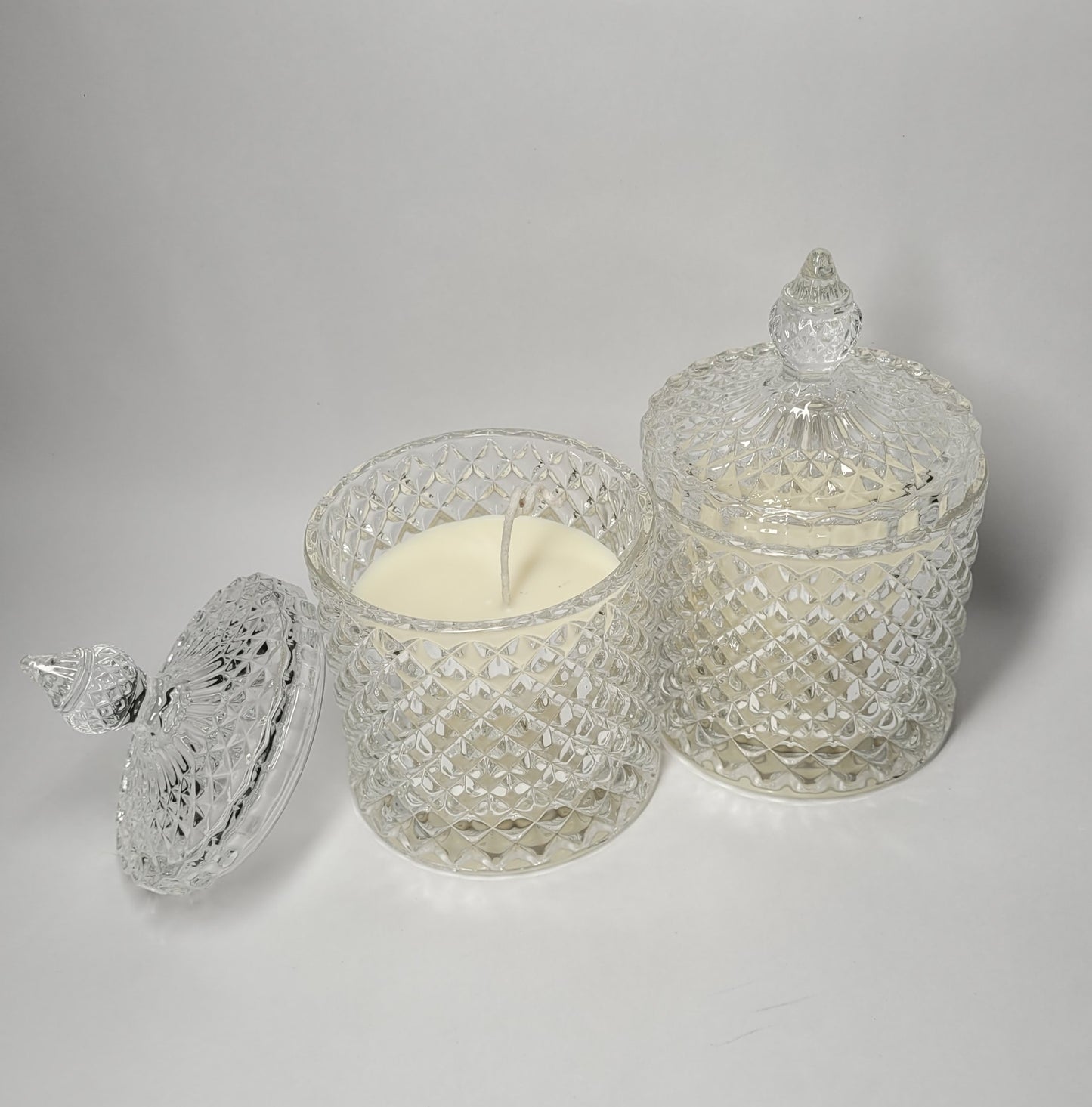 Crystal Glass Jar Candle
