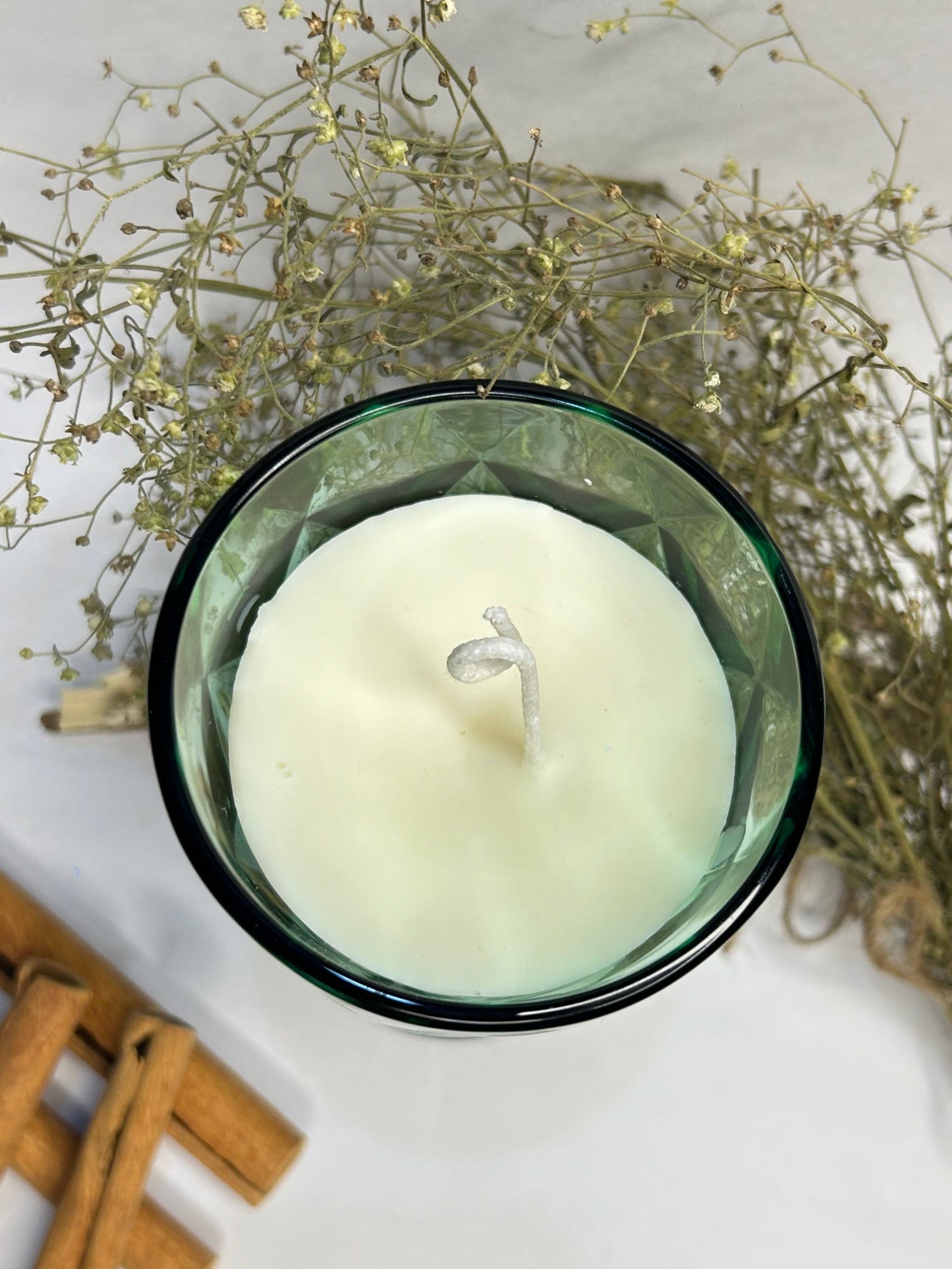 Decorative Glass Goblet Candle
