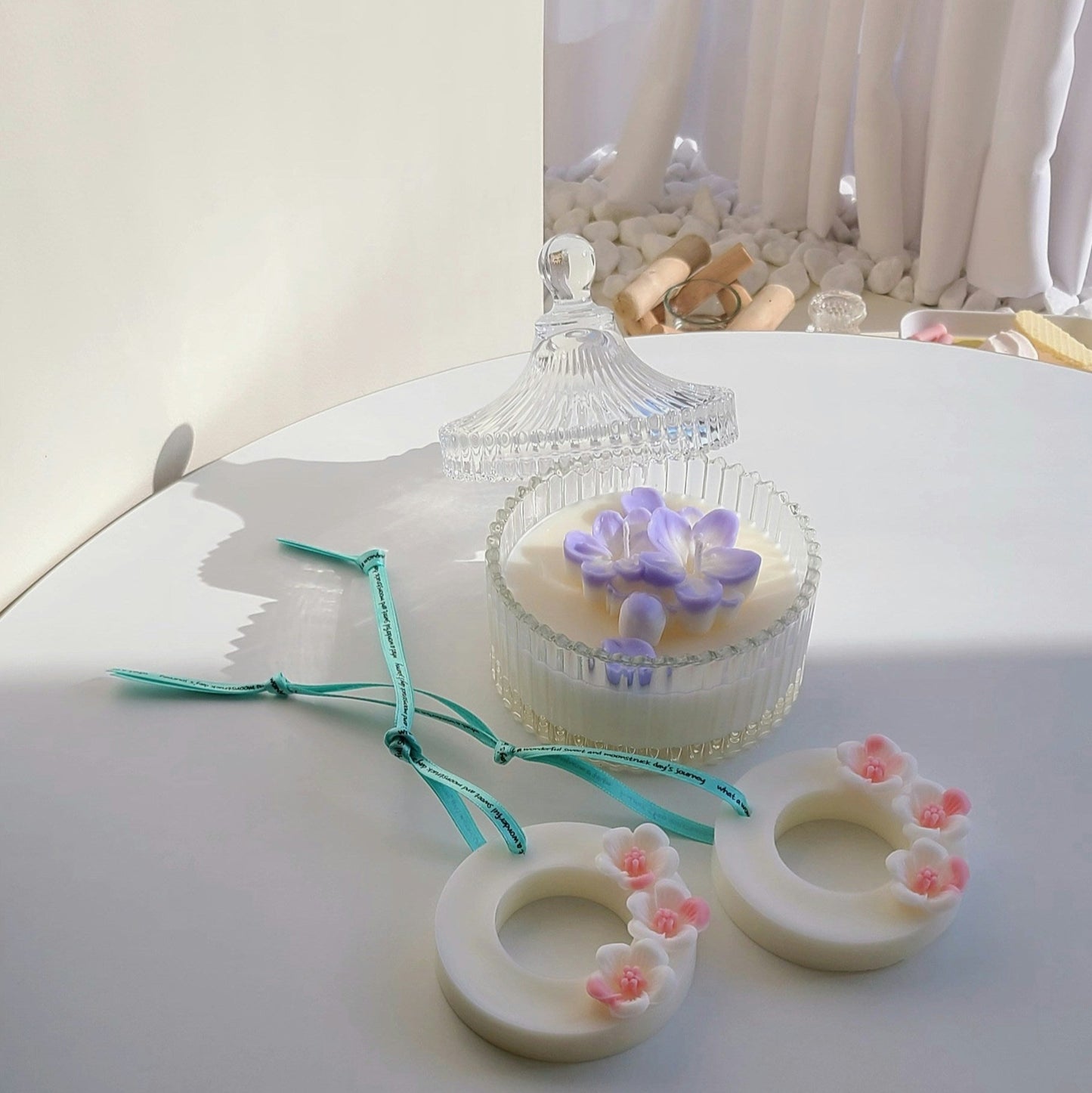 Crystal Glass Jar (Short)
