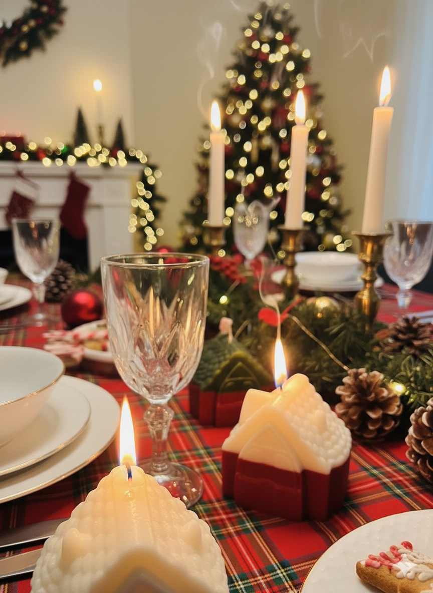 Warm Holiday Glow candle