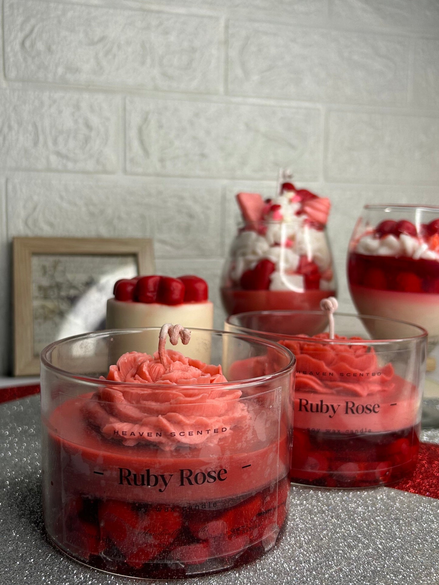 Ruby Rose Scented Candle