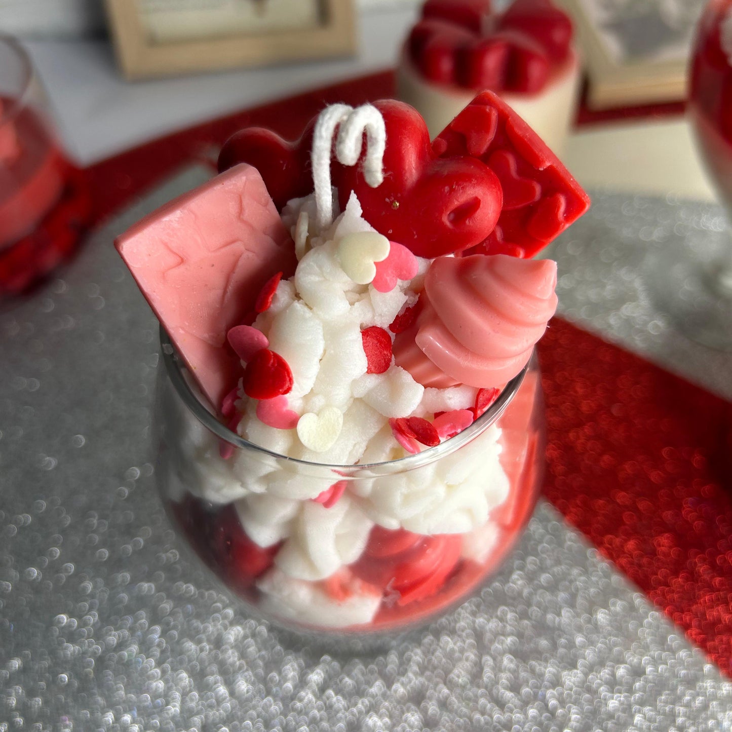 Glass Dessert Candle