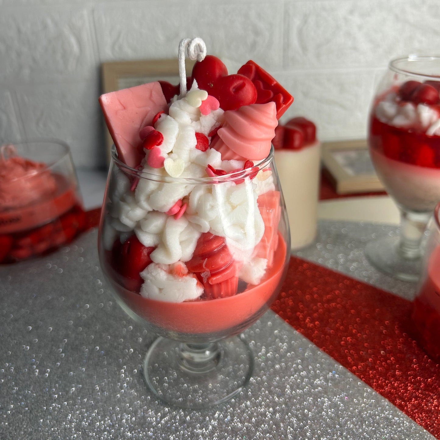 Glass Dessert Candle