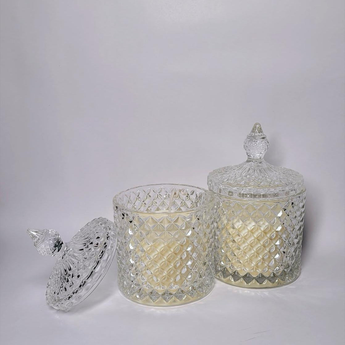 Crystal Glass Jar Candle