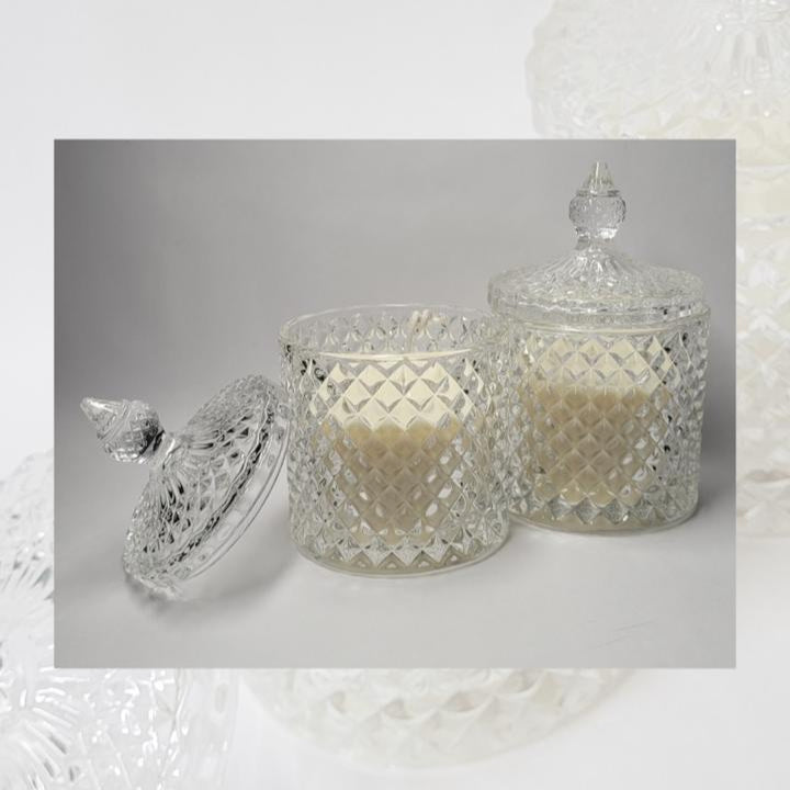 Crystal Glass Jar Candle