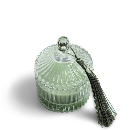 Crystal Glass Jar (Short)